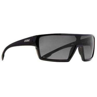 Imagem de Óculos Solar Evoke Bionic Beta A01 Preto Brilho Lente Cinza Degradê, P