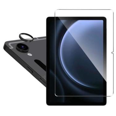 Imagem de Película de vidro para Tab S9 FE - proteção tela + camera - Tech king 