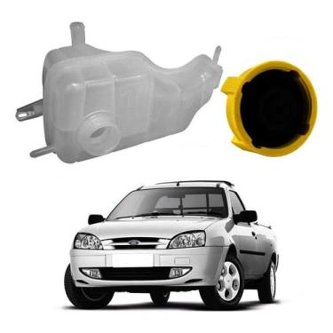 Imagem de Reservatorio Agua Radiador Tampa Courier 1.6 2000 A 2006 - Gonel