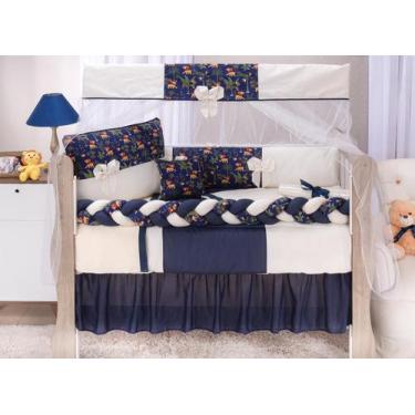 Imagem de Kit Enxoval Completo Berço Americano Estampado Luxo - Beatriz Baby Enx