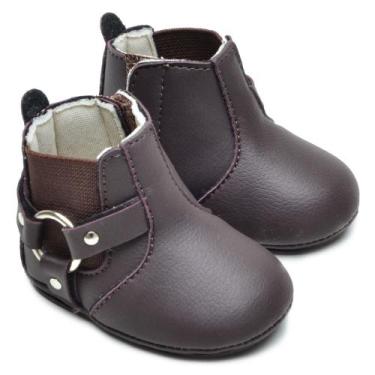 Imagem de Sapatinho Bota Bebê Kids Masculino Recém-nascido 14 ao 20 - Seven Bras