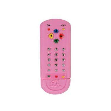 Imagem de Mordedor Bebe Controle Remoto Anti Stress Gengiva - Vila Toy, Rosa
