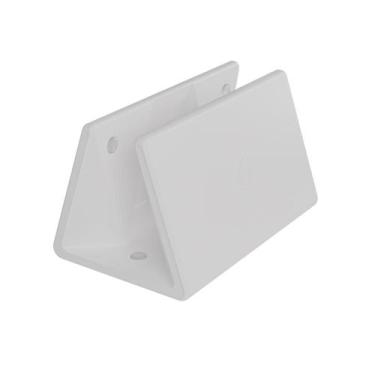 Imagem de Suporte De Mesa para Notebooks Fechado Trapézio - Criptonita, Branco, 