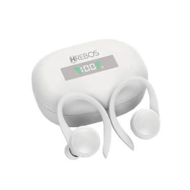 Imagem de Fone earbuds tws bluetooth 5.0 sport hs-512 - Hrebos - Hrbos, Branco
