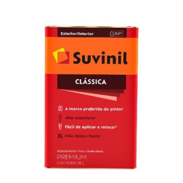 Imagem de Tinta latex parede clássica branco neve 18lt - SUVINIL, Branco