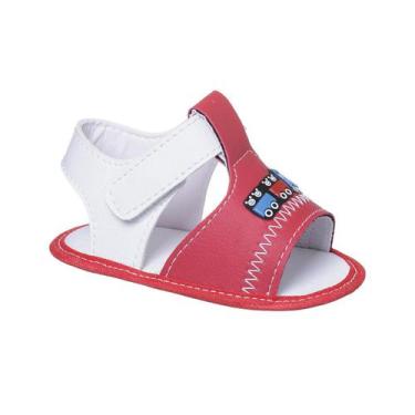 Imagem de Sandalia Infantil Bebe Meninos e Meninas Com enfeites - Baby Soffete, 