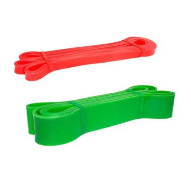 Imagem de Kit Super Band 2 Intensidade Leve e Extra Forte Elástico - 365 SPORTS