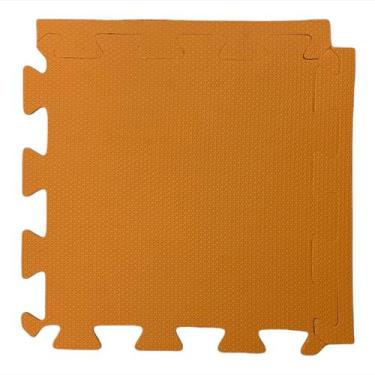 Imagem de Tatame Eva Bebe Infantil 50x50cm 10mm DT1053 Laranja Dafoca Sports