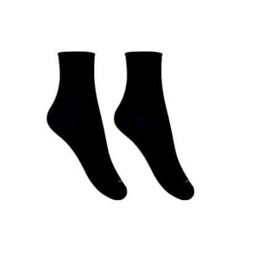 Imagem de Meias torp cano alto atoalhada confort preta - 38/43, M, Preto