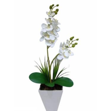 Imagem de Vaso Orquídea Artifical  - Fabricação própria 