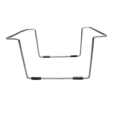 Imagem de Suporte Metálico Simples Baixo Suporte Cesta Cestinhas De Mercado Comp