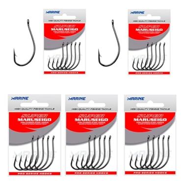 Imagem de Marine Sports, Kit Anzol Pesca MS Super Maruseigo Black Nº 8/12 / 16/20 / 24/28-250un