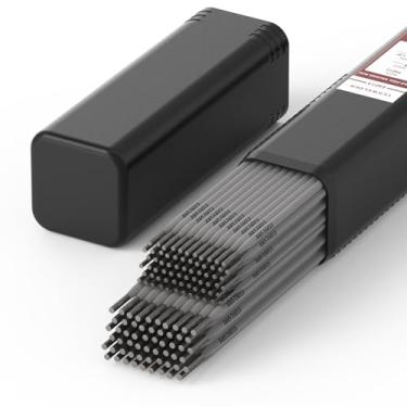 Imagem de YESWELDER E6013 3/32" (1,1 kg) + 1/20.3 cm (1,1 kg) Haste de soldagem eletrodos de aço carbono, hastes de soldagem de especificação dupla