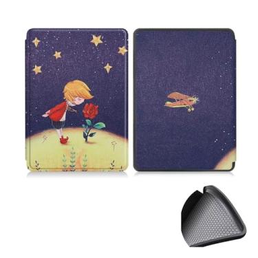Imagem de GUKSRASO Capa para 7" Kindle Paperwhite 12th Generation 2024 & Kindle Colorsoft Signature Edition 2024, PU e TPU Soft Tampa Traseira Tampa de Casca Protetora com Despertar/sono Automático