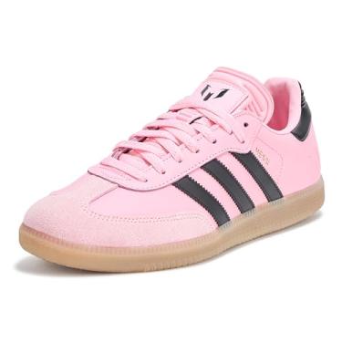 Imagem de adidas Tênis masculino Samba Messi, Rosa claro/preto/chiclete, 36
