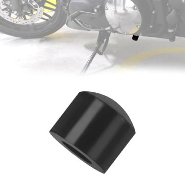 Imagem de LOOBOR Jiffy Stand Rubber Bumper Stop Fit for Harley Sportster XL 1200 883 1990-2023 Kickstand Bumper Stop Substitui HD# 62122-89