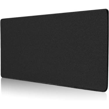 Imagem de Mouse pad grande para jogos com base de borracha antiderrapante, borda costurada, fácil de deslizar, superfície resistente à água, tapete de mesa portátil para laptop e computador para jogos,