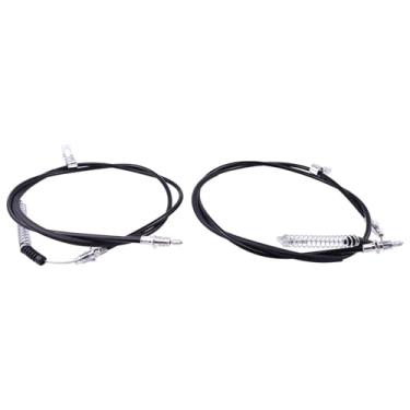 Imagem de JZGRDN Cabo de freio de estacionamento 2 peças 15189791 15189792 C660000 C660001 compatível com Chevrolet Silverado 1500 1999-2006, 2500 1999-2004, 1500 Classic 2007