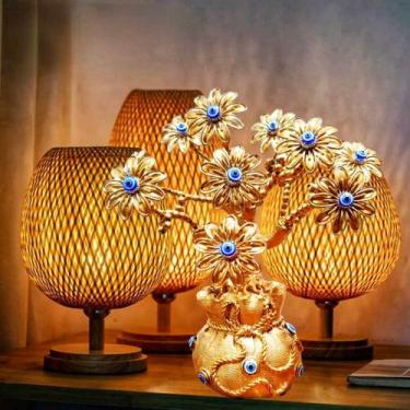 Imagem de Enfeite Árvore Olho Grego Amuleto Sorte Proteção - Althea Arte Decor