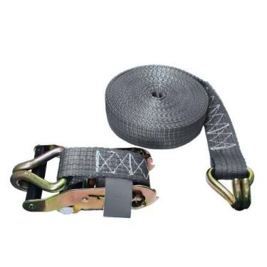 Imagem de Cinta Amarração 5 Toneladas 10 Metros Catraca  Transporte Pesado Carga