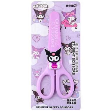 Imagem de Tesoura Escolar Sem Ponta Com Suporte Turma Da Hello Kitty - STORE BIR