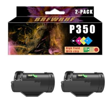 Imagem de Cartucho De Toner P350 Compatível Com Impressora Para Xerox CT202074 Compatível Com Impressora Para Xerox P350d Com Chip Recarga De Alto Rendimento,Black ×2