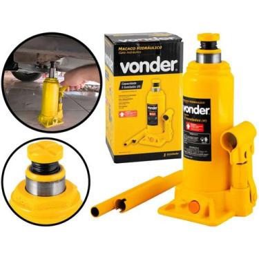 Imagem de Macaco Hidráulico Garrafa 5 Toneladas Para Elevação De Veículos E Carg