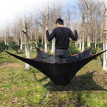 Imagem de Rede de proteção solar de jardim, rede de sombreamento com ilhós, rede de sombra ao ar livre, taxa de sombreamento de 97%, rede de sombra leve e durável, para pérgola, galinheiro, canil, preto, 2,5 x