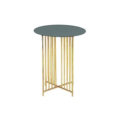 Imagem de Suporte para Bolo Expositor de dim sum Plataforma criativa redonda para armazenamento de sobremesas Suporte para bolos e salgadinhos Suporte para Sobremesa(Green,Médio)