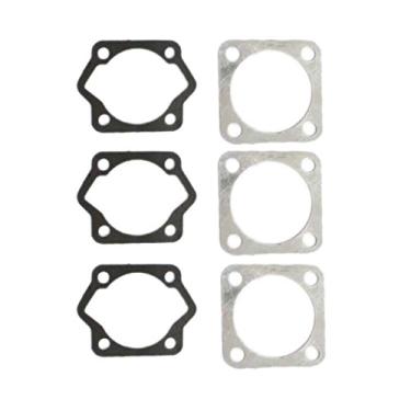 Imagem de Junta inferior de cabeça de cilindro 3 conjuntos HURI para bicicleta motorizada 49cc 60cc 66cc 80cc 2 Motor de traço