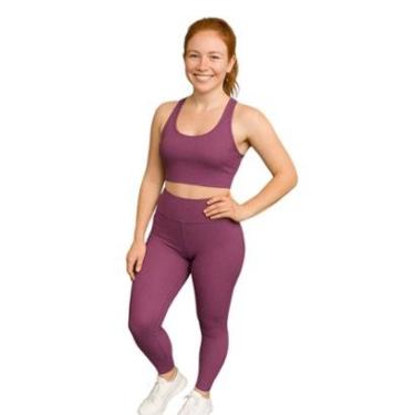 Imagem de Calça Legging BÁSICA COLORIDA Leg Fitness Academia Corrida Cintura Alta Feminina 577-Feminino