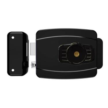 Imagem de Fechadura eletrica 42mm chave tetra preta agl al100r