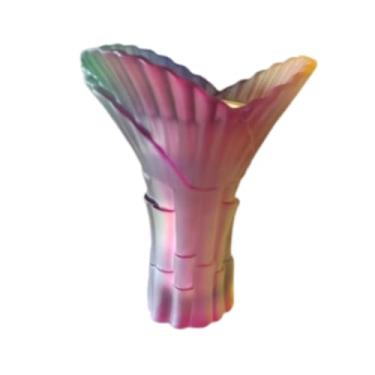 Imagem de Bothyi Vaso de cristal para decoração de casa, moderno, ideal para presente, suporte para fotos, decoração de mesa, arranjo floral para estante, lareira,