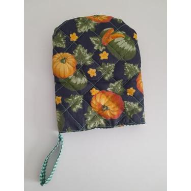 Imagem de Luvas Térmicas para Cozinha, Dupla Face, Par com Alça, 100% Algodão (Bege)