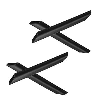 Imagem de Bowyer 2 pares de protetores de nariz e meias auriculares de substituição compatíveis com óculos de sol Oakley RadarLock Path/Edge/XL - Opções, Meias pretas + pretas, Tamanho �nico