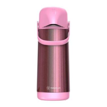 Imagem de Garrafa Termolar Lúmina Pressão 9751 Rosa Balé 1 Litro