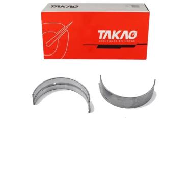 Imagem de Bronzina De Mancal (Par) Clark 2.6 8V / Hyundai 45Ds7 3.9 12V / Hyundai 40Ds7 3.9 12V / Hyundai 3 Ds7 3.9 12V / Clark 3.9 12V Takao - Bcmi26E025