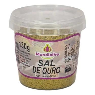 Imagem de Tempero Sal De Ouro 130g Mundialho