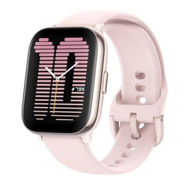 Imagem de Relógio inteligente Amazfit Active 42 mm A2211, GPS, Amazon Alexa integrado, Bluetooth, bateria de 14 dias, mais de 120 modos esportivos, Android e iPhone (Pink)