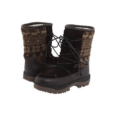 Imagem de MUK LUKS Bota curta feminina Kesuk, Marrom nórdico, 11