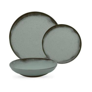 Imagem de Aparelho de Jantar 18 Peças Oxford Flat Pacífico