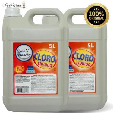 Imagem de CLORO LIQUIDO 6% CLORO ATIVO 10L e 5L - TIRA LIMO, BACTERICIDA, ALVEJA