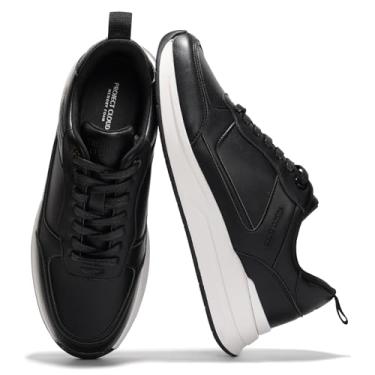 Imagem de Project Cloud Sapatos masculinos – Palmilha de espuma viscoelástica para caminhada – Tênis masculino antiderrapante confortável – Tênis casual leve para homens – Calçado elegante para uso diário (Kurt