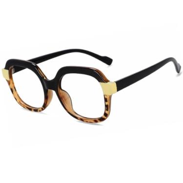 Imagem de Óculos de sol estilo olho de gato feminino, armação anti-luz azul, luxo retrô (2)