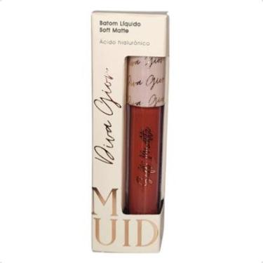 Imagem de Batom Liquido Soft Matte Diva Gior Unica 4ml Nao Craquela Vegano Elegante-Feminino