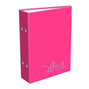 Imagem de Album De Fotos 10X15/120 Fotos Rosa Pastel Menina Princesa