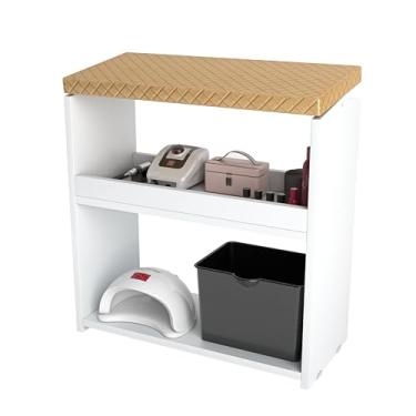 Imagem de Apoio de Pé/Perna SPA Para Manicure Pedicure Podóloga (Dourado)