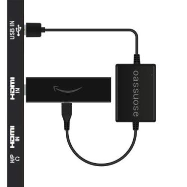 Imagem de Adaptador de cabo de alimentação Oassuose para porta USB Fire TV Stick