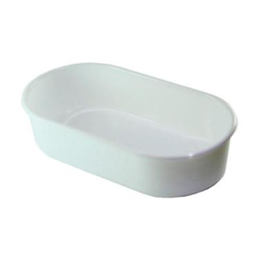 Imagem de Banheira Jel Plast Pet Piu Oval Leitosa para Pássaros - Tamanho GG - J