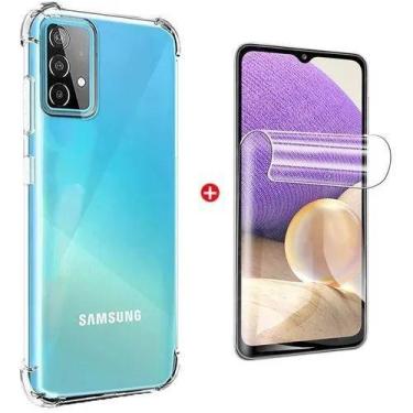 Imagem de Película Gel Hidrogel Frontal Hd + Capa Capinha P/ Samsung Galaxy A41 